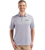 Cutter & Buck Pike Eco Diamond Dot Print Recycled Mens Polo