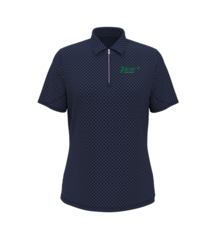 Ladies' Callaway All-Over Stitched Chev Polo